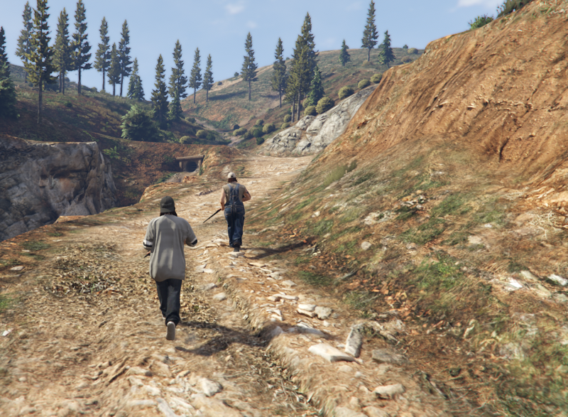 File:Jamie and Clayton hunting.png